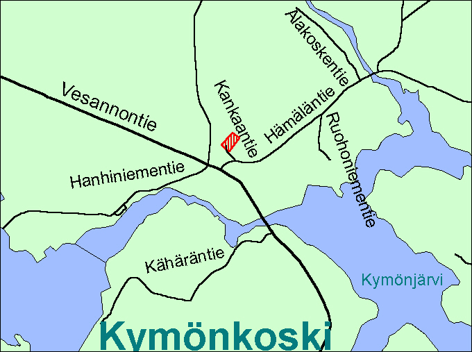 Viitasaari Kymönkoski kartta